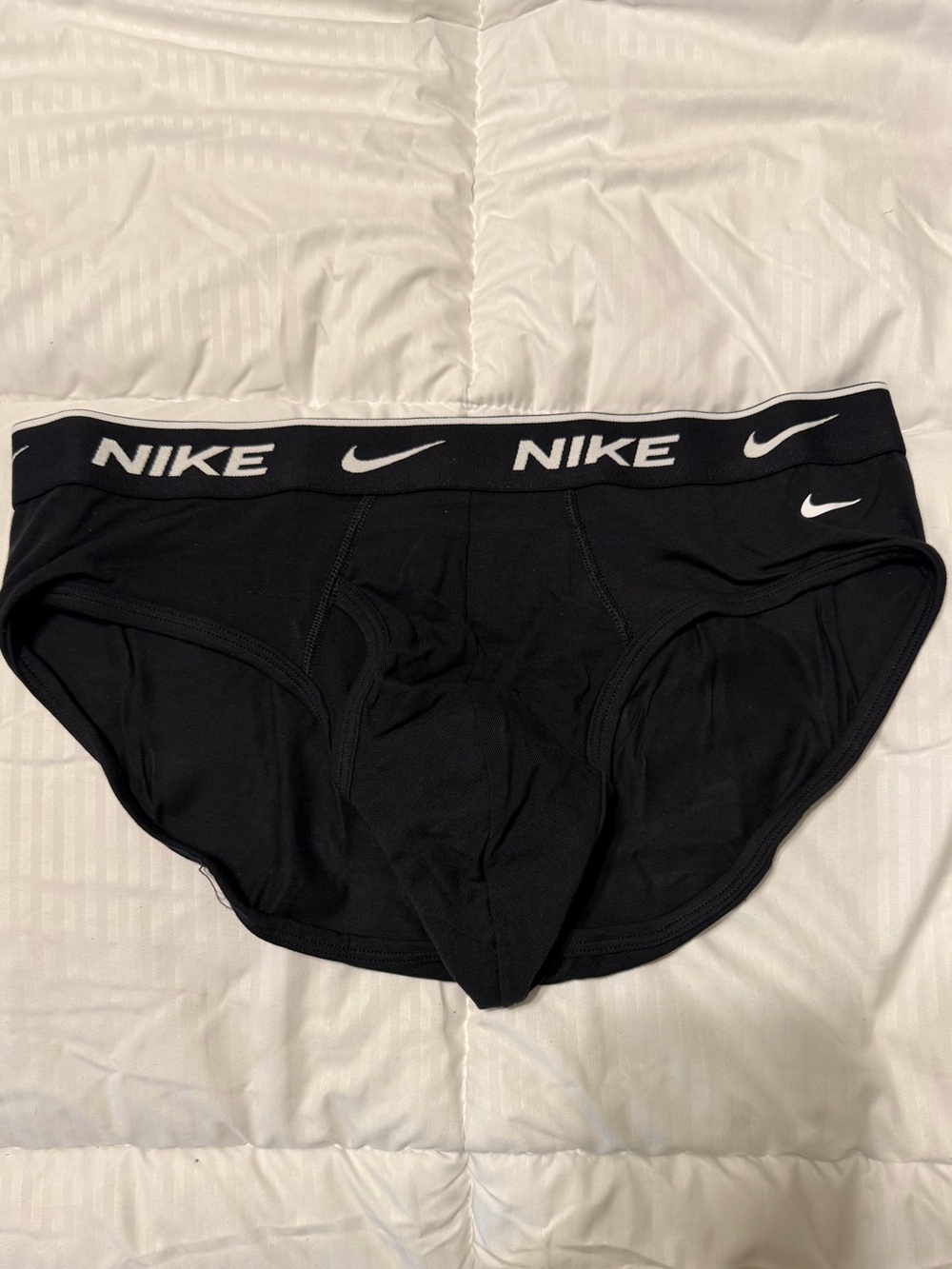 Nike Men's Brief with White Logo Waistband